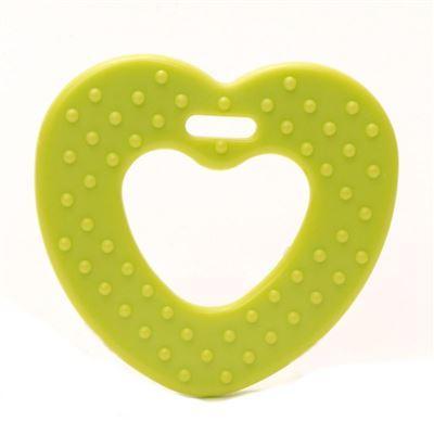 Durable Clips & bijtringen 786 Roze Durable Bijtring Hart met noppen (2 stuks)