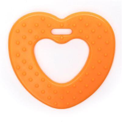 Durable Clips & bijtringen 786 Roze Durable Bijtring Hart met noppen (2 stuks)