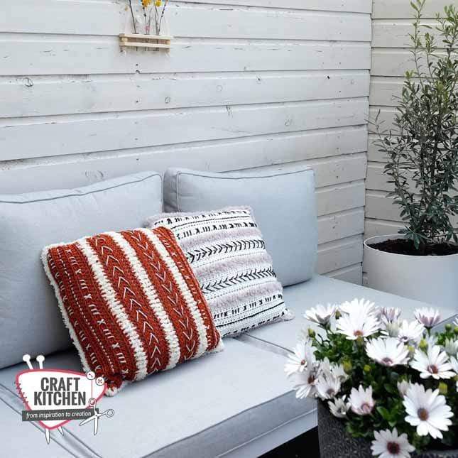 Haakpakket: Boho Kussen