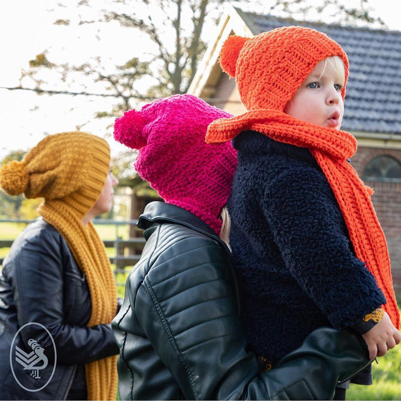 Durable Haakpakketten Haakpakket: Slouchy Muts & Sjaal