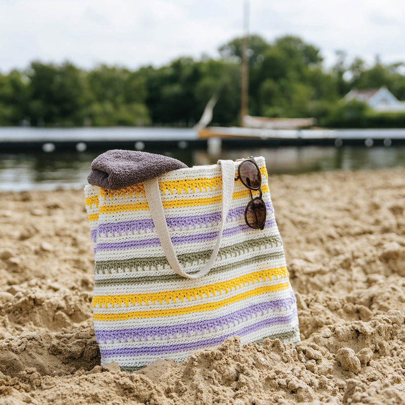 Durable Haakpakketten Haakpakket: Summer Striped Bag