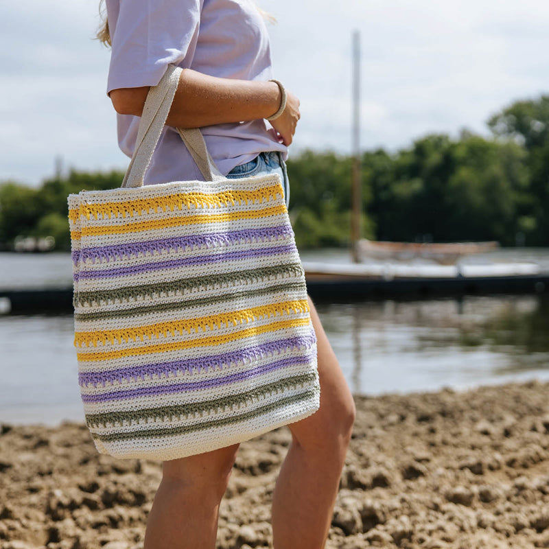 Durable Haakpakketten Haakpakket: Summer Striped Bag