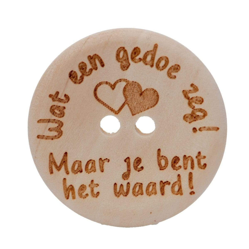Durable Knopen Durable Wat een gedoe zeg! 30mm (2 stuks)