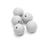 Durable Kralen 004 Grijs Durable Siliconen kralen 20 mm 5 stuks