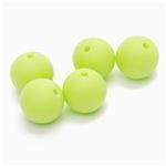 Durable Kralen 004 Grijs Durable Siliconen kralen 20 mm 5 stuks