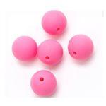 Durable Kralen 004 Grijs Durable Siliconen kralen 20 mm 5 stuks
