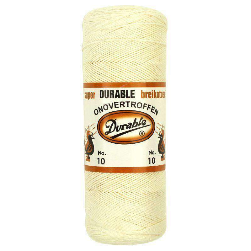 Durable Wol & Garens 6 Ecru Durable Breikatoen