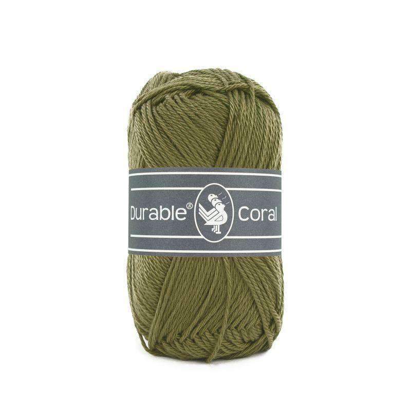 Durable Wol & Garens 310 White Durable Coral