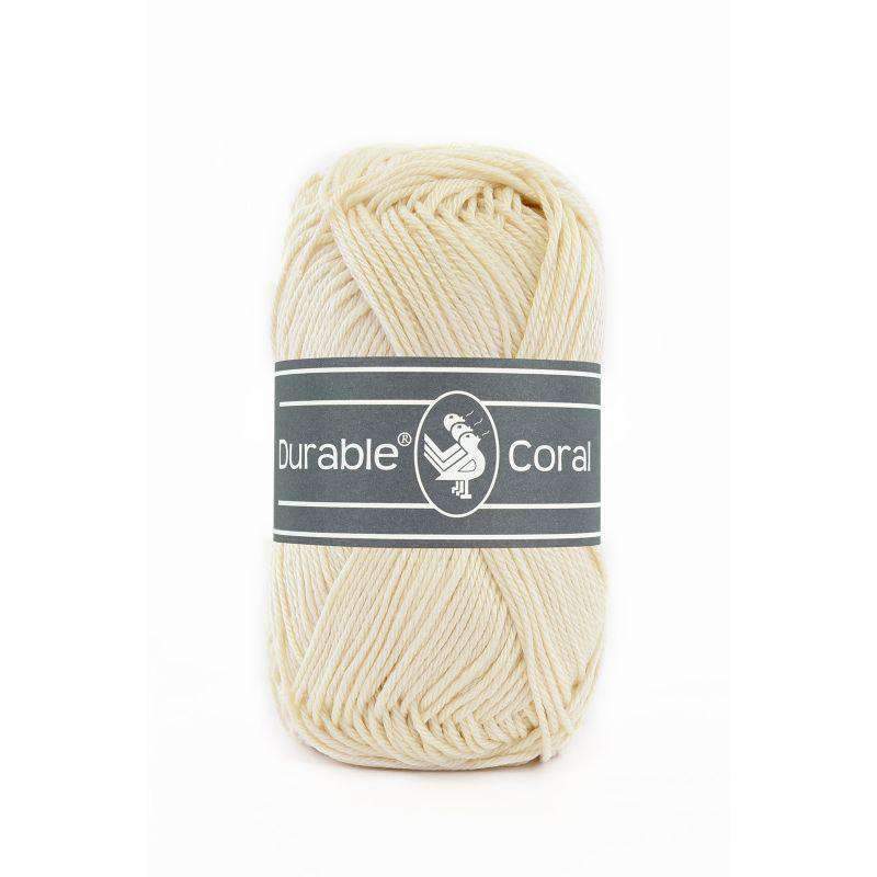 Durable Wol & Garens 310 White Durable Coral