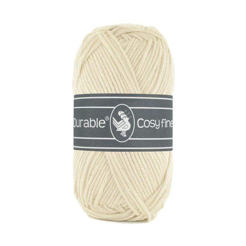 Durable Wol & Garens 310 White Durable Cosy fine