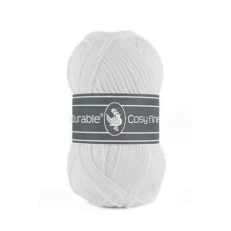 Durable Wol & Garens 310 White Durable Cosy fine