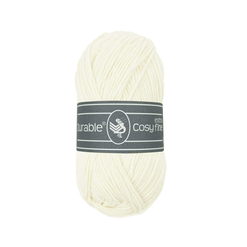 Durable Wol & Garens 310 White Durable Cosy extra fine