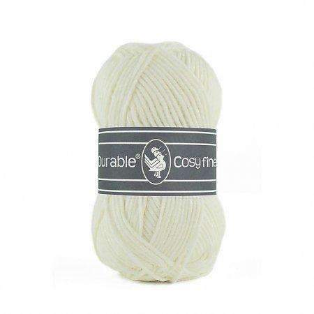 Durable Wol & Garens 310 White Durable Cosy fine