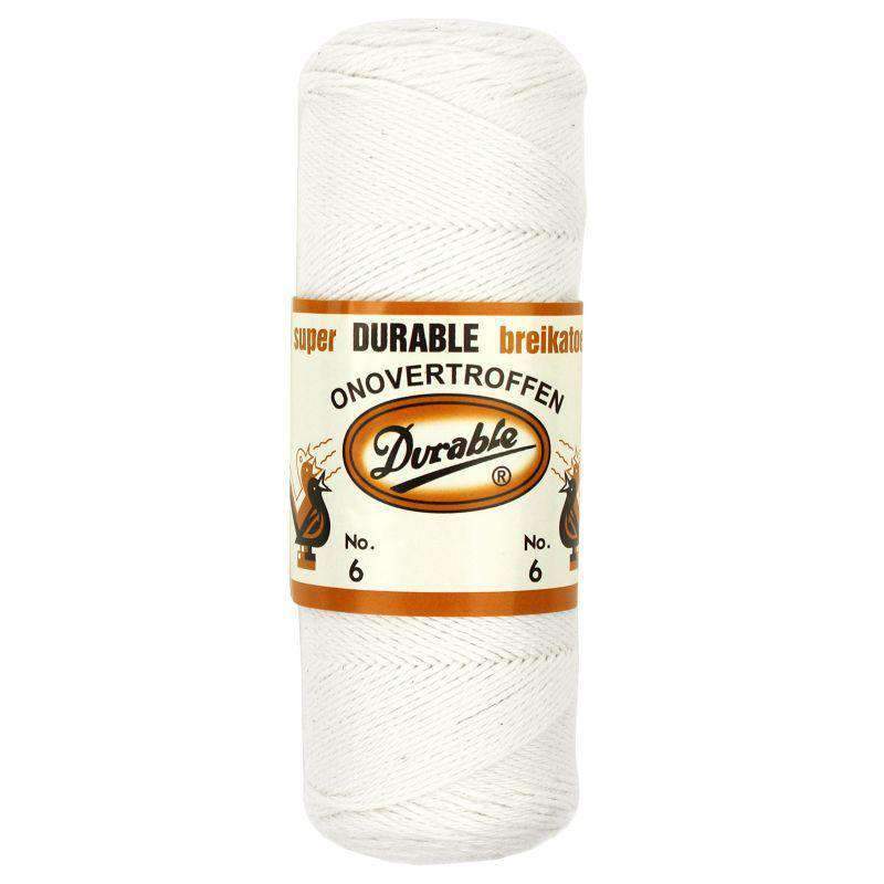 Durable Wol & Garens 6 Ecru Durable Breikatoen