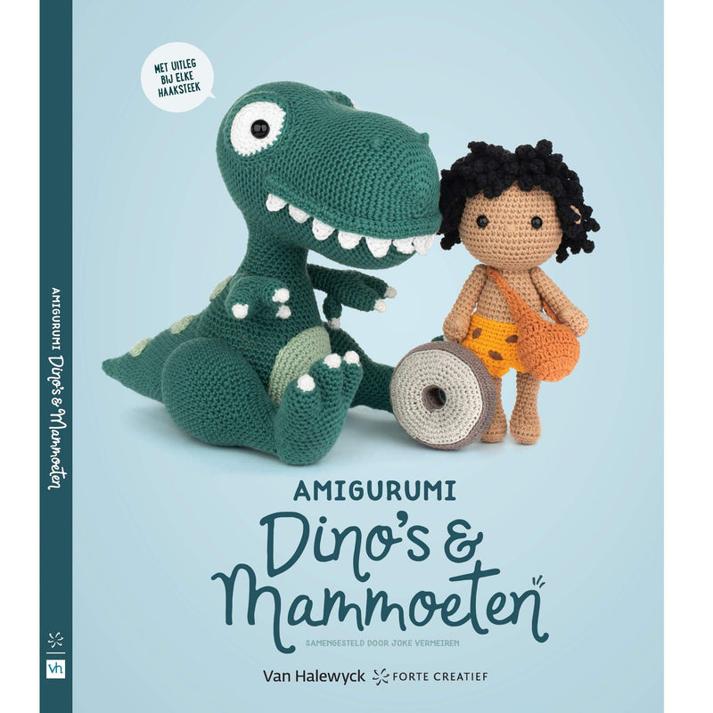 Amigurumi dino's en mammoeten