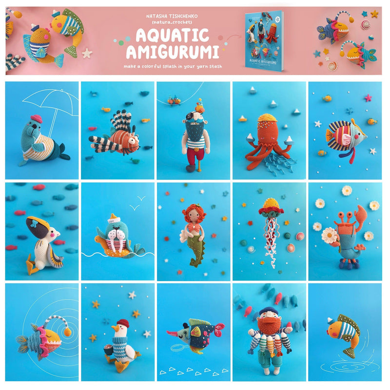 Forte Creatief Boeken Amigurumi aan zee