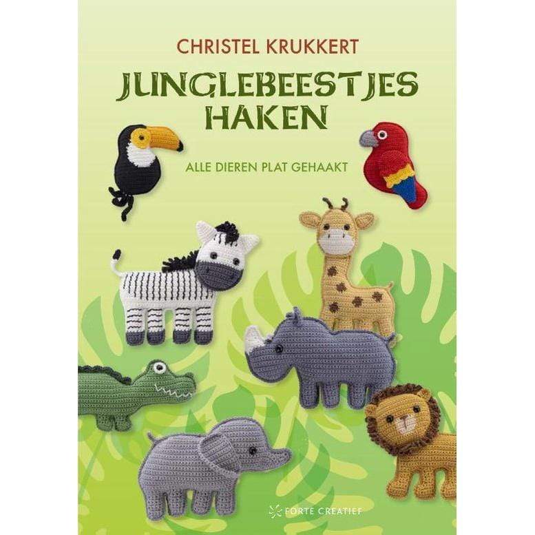 Forte Creatief Boeken Junglebeestjes haken (pre-order)