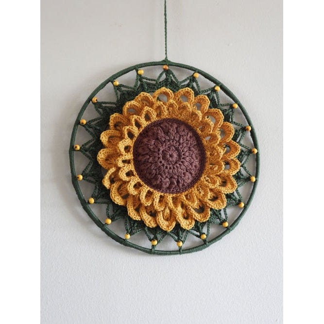 Funny's Haakpakketten Haakpakket: Funny Mandala Sunflower 25 cm