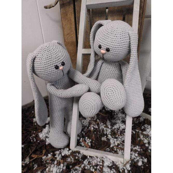 Funny's Haakpakketten Haakpakket: XXL Funny Bunny Basic Grijs