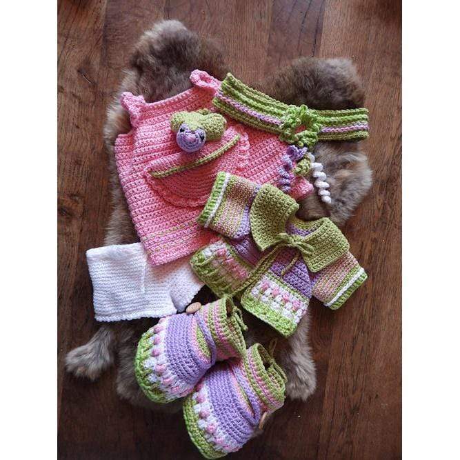 Funny's Haakpakketten Haakpakket: XXL Funny kledingset Birdy pink