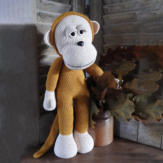 CuteDutch | Funny's haakpakketten | Haakpakket: XXL Funny Monkey basic