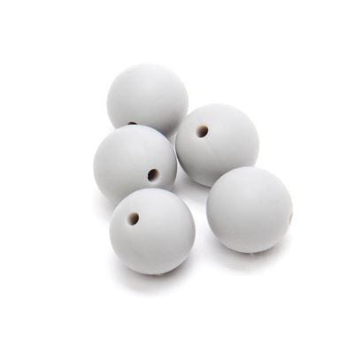 Durable Siliconen kralen 15 mm 5 stuks