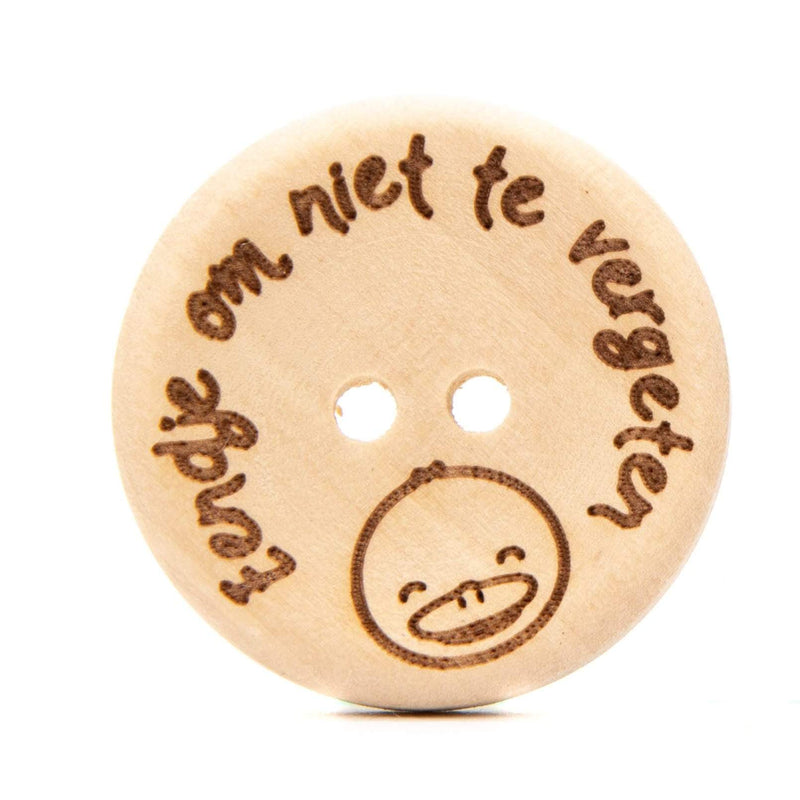 Durable Knopen Eendje om niet te vergeten 25mm (3 stuks)