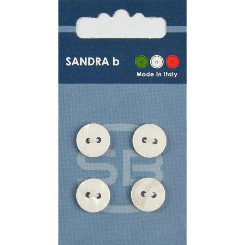Sandra B knopen C009 maat 20 - 13 mm Hoogglans
