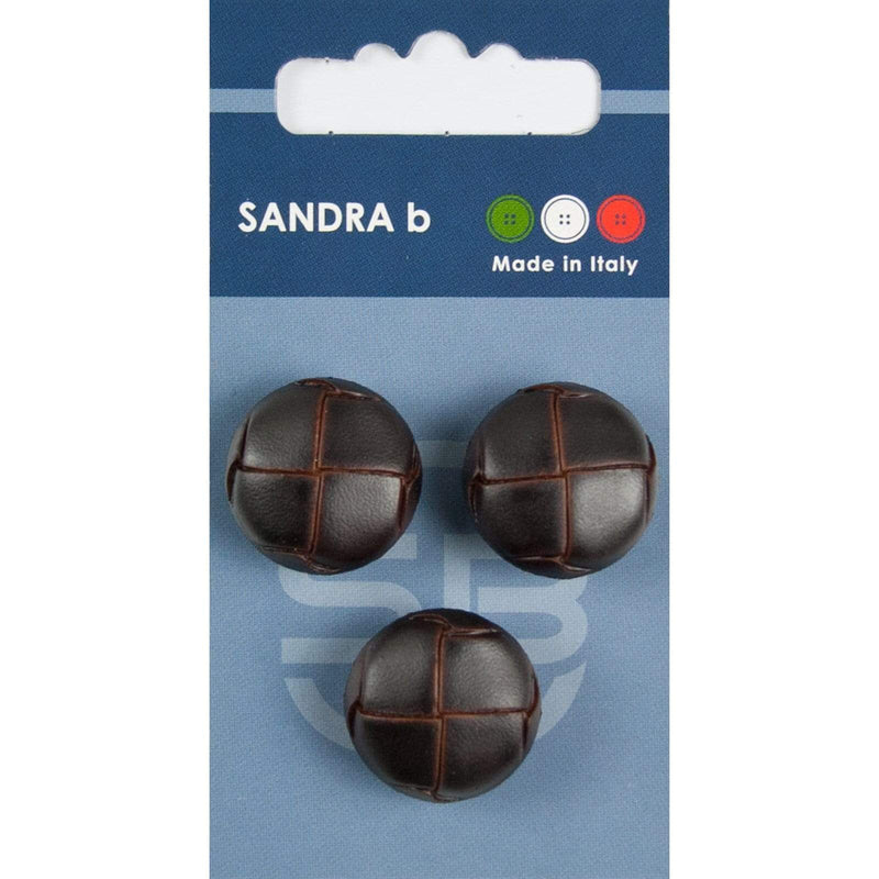 Sandra B knopen C095 maat 32 - 20 mm Bol Bruin