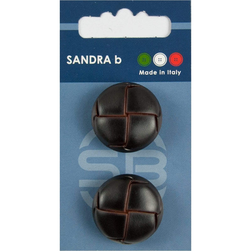 Sandra B knopen C096 maat 40 - 25 mm Bol Bruin