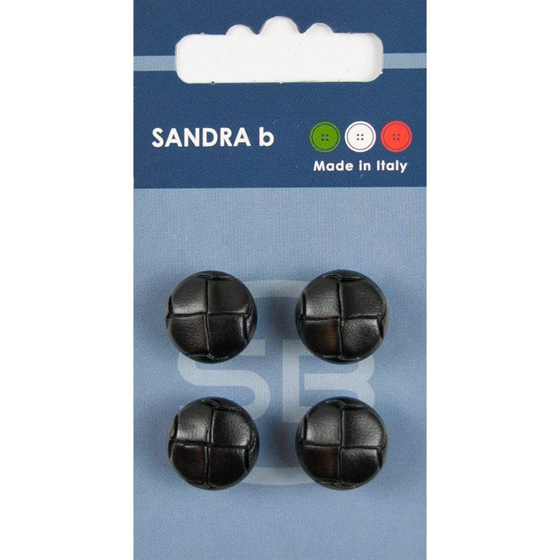 Sandra B knopen C153 maat 24 - 15 mm Bol Zwart