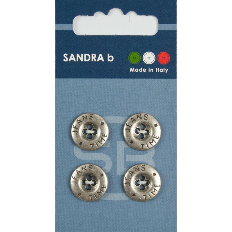 Sandra B knopen C197 maat 24 - 15 mm Jeans