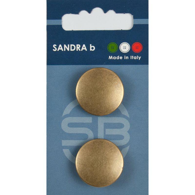 Sandra B knopen C220 maat 36 - 23 mm Goud