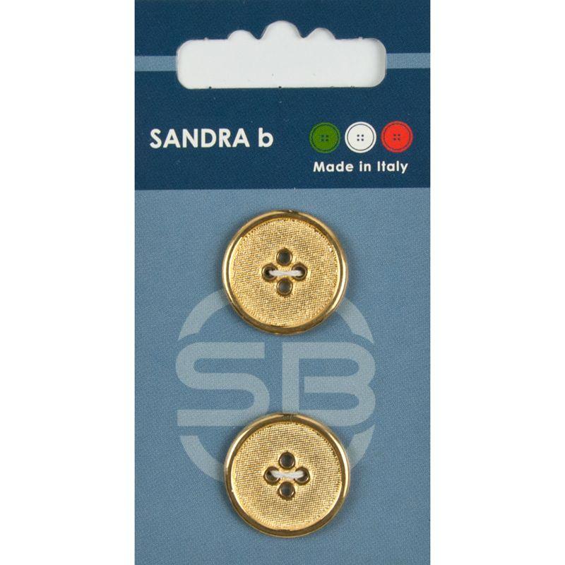 Sandra B knopen C230 maat 32 - 20 mm Goud