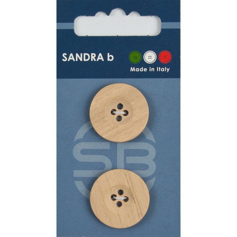 Sandra B knopen C238 maat 36 - 23 mm Blank