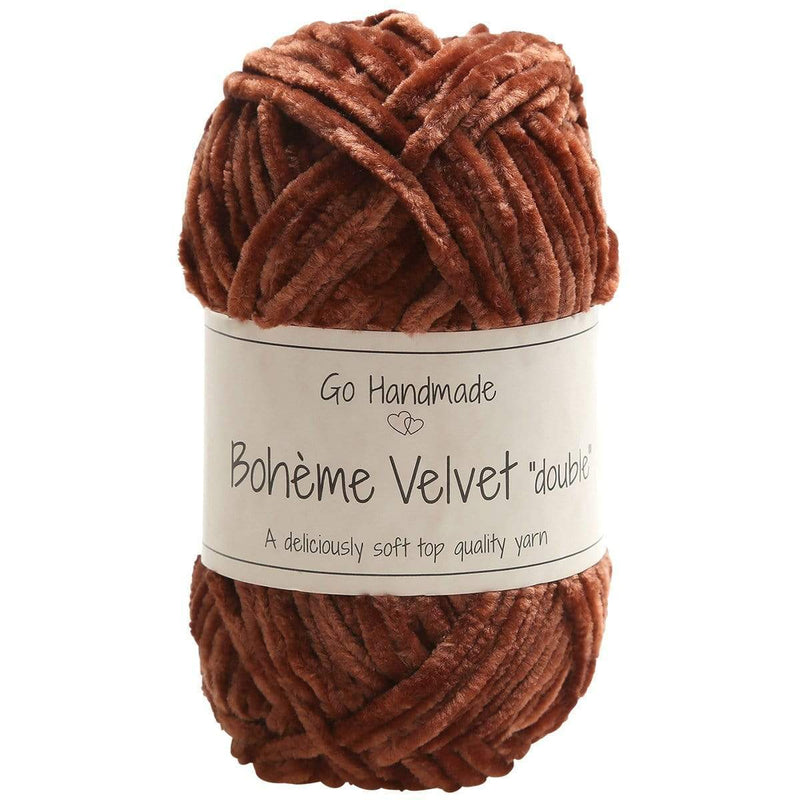 Go Handmade Wol & Garens 17620 Rusty Go Handmade Bohème Velvet Double