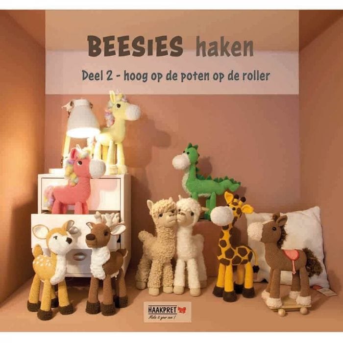 Haakpret Boeken Beesies haken 2 Hoog op de poten
