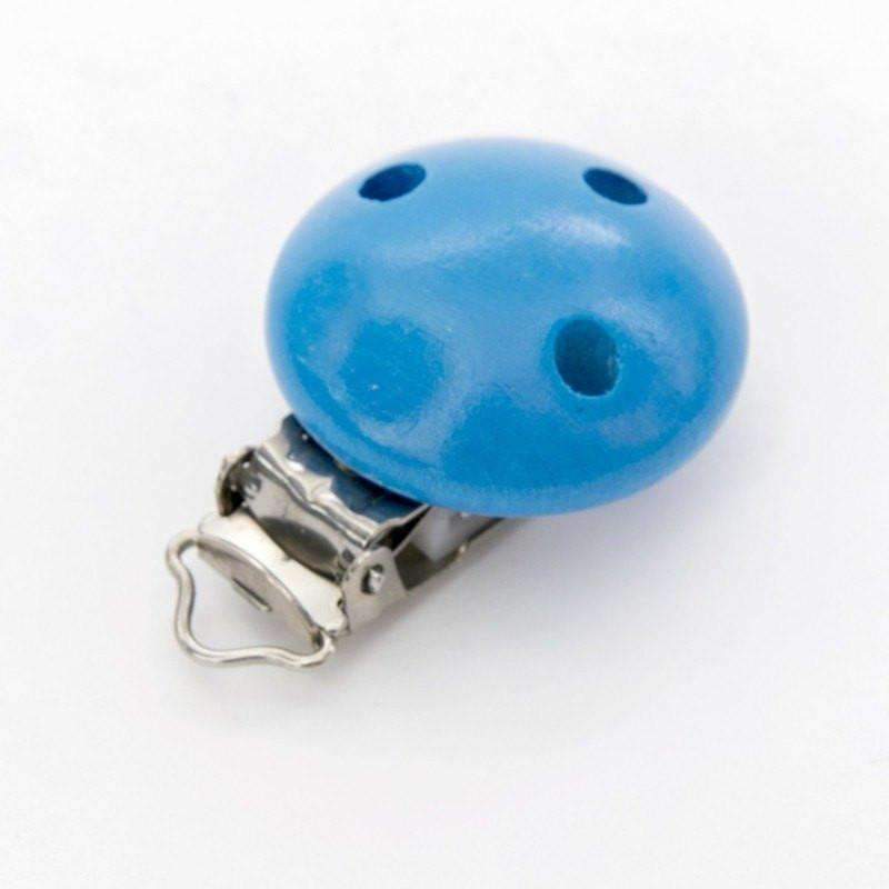 Speenclip blauw 40 mm