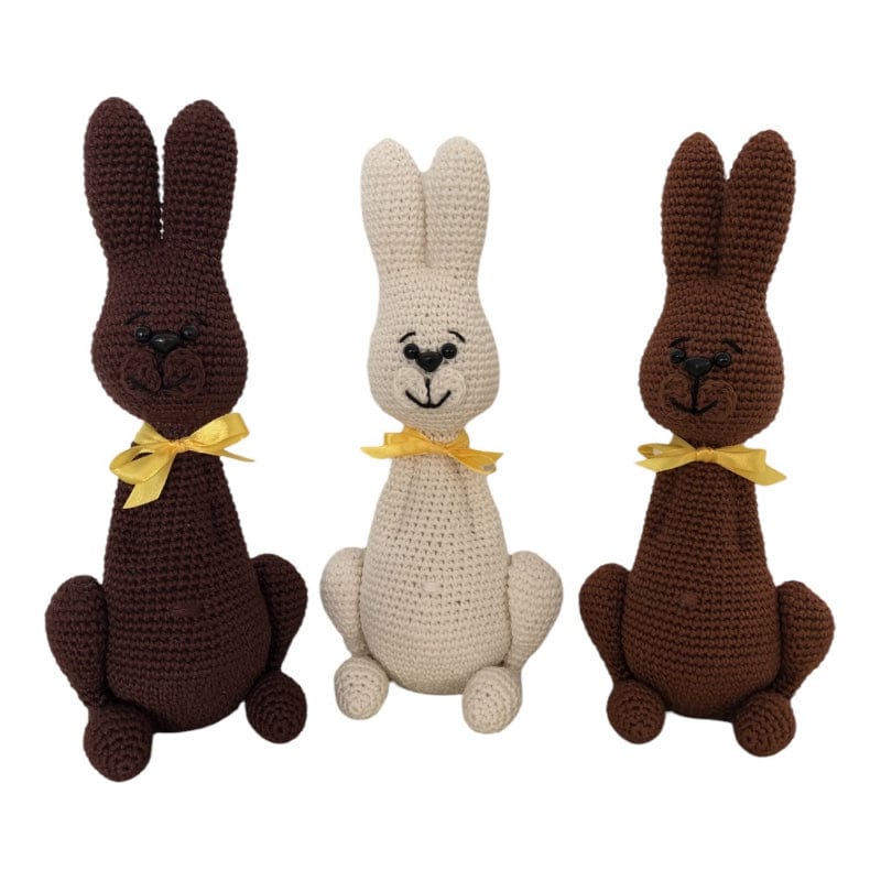 Jookz Garenpakketten Garenpakket: Jookz Koukleumpje chocolade paashaas