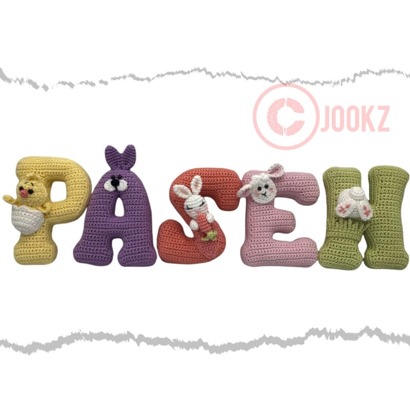 Jookz Garenpakketten Garenpakket: Jookz Letters Pasen