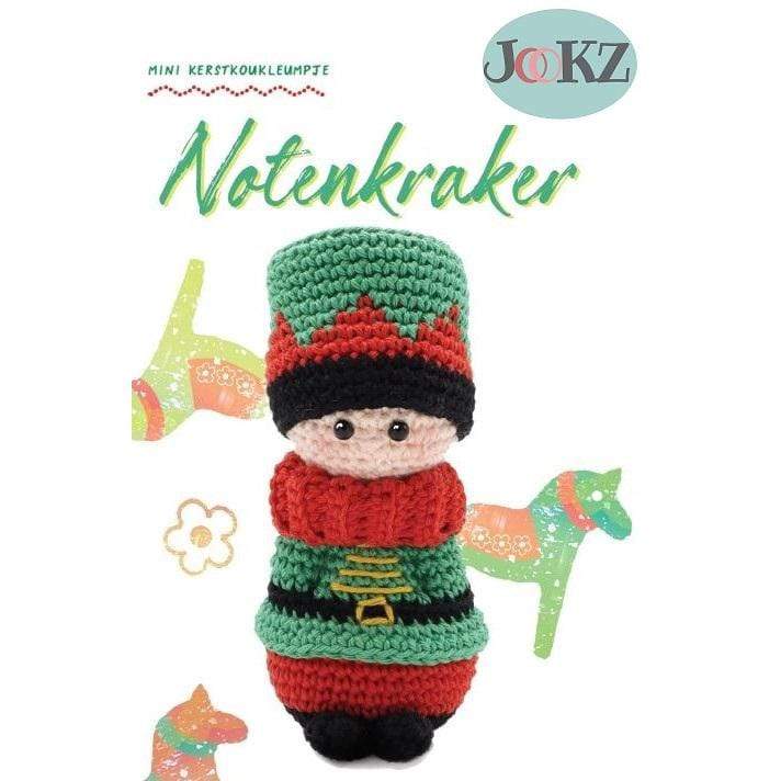 Jookz Garenpakketten Garenpakket: Mini Kerstkoukleumpjes Notenkraker