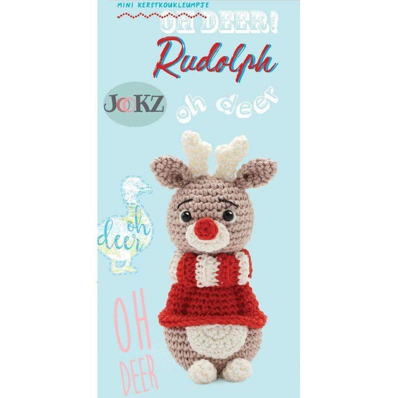 Jookz Garenpakketten Garenpakket: Mini Kerstkoukleumpjes Rudolph