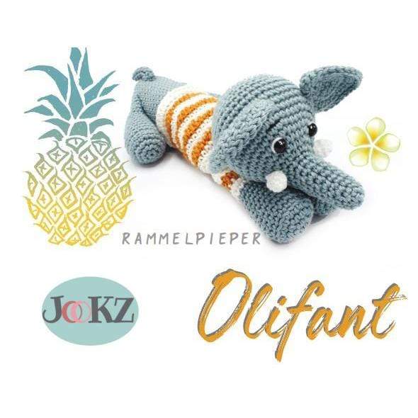 Jookz Garenpakketten Garenpakket: Rammelpieper Olifant
