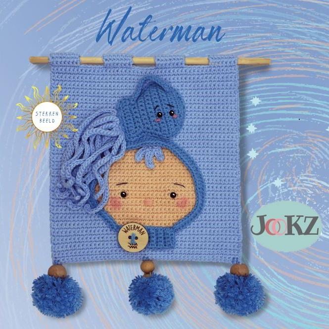 Jookz Garenpakketten Garenpakket: Wandhanger Waterman