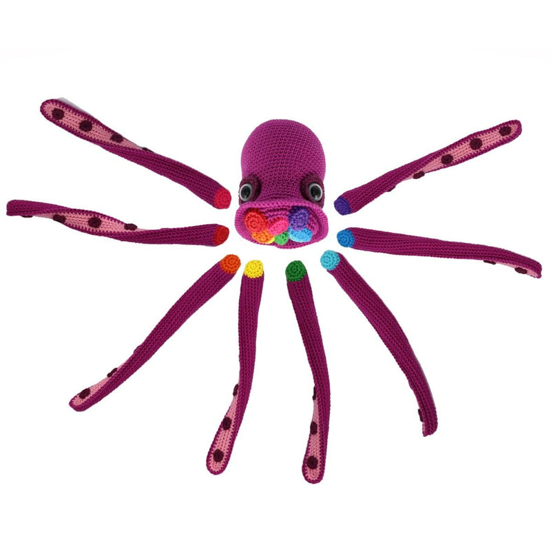 KNUFL Garenpakketten Garenpakket: Magneetdier Octopus