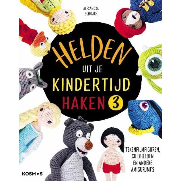 Kosmos Boeken Helden uit je kindertijd haken 3 (pre-order)