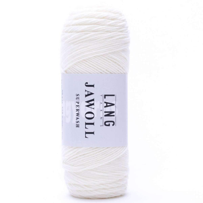Lang Yarns Wol & Garens 001 Lang Yarns Jawoll Superwash