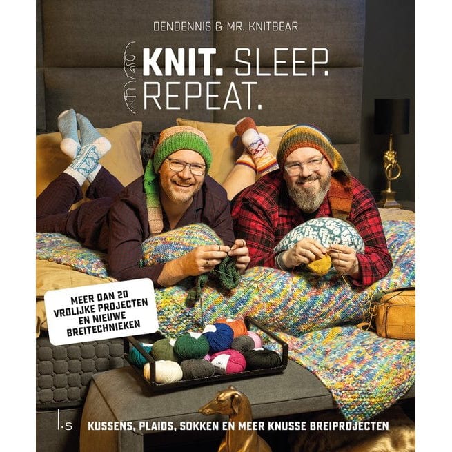 Luitingh-Sijthoff Boeken Knit. Sleep. Repeat (pre-order)
