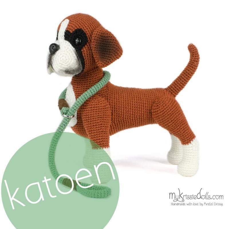 MyKrissieDolls Garenpakketten DoggyBag Boxer Bruno - Katoen
