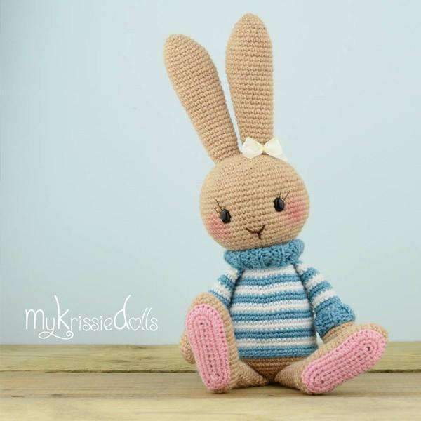MyKrissieDolls Garenpakketten Garenpakket: Konijn Lilly